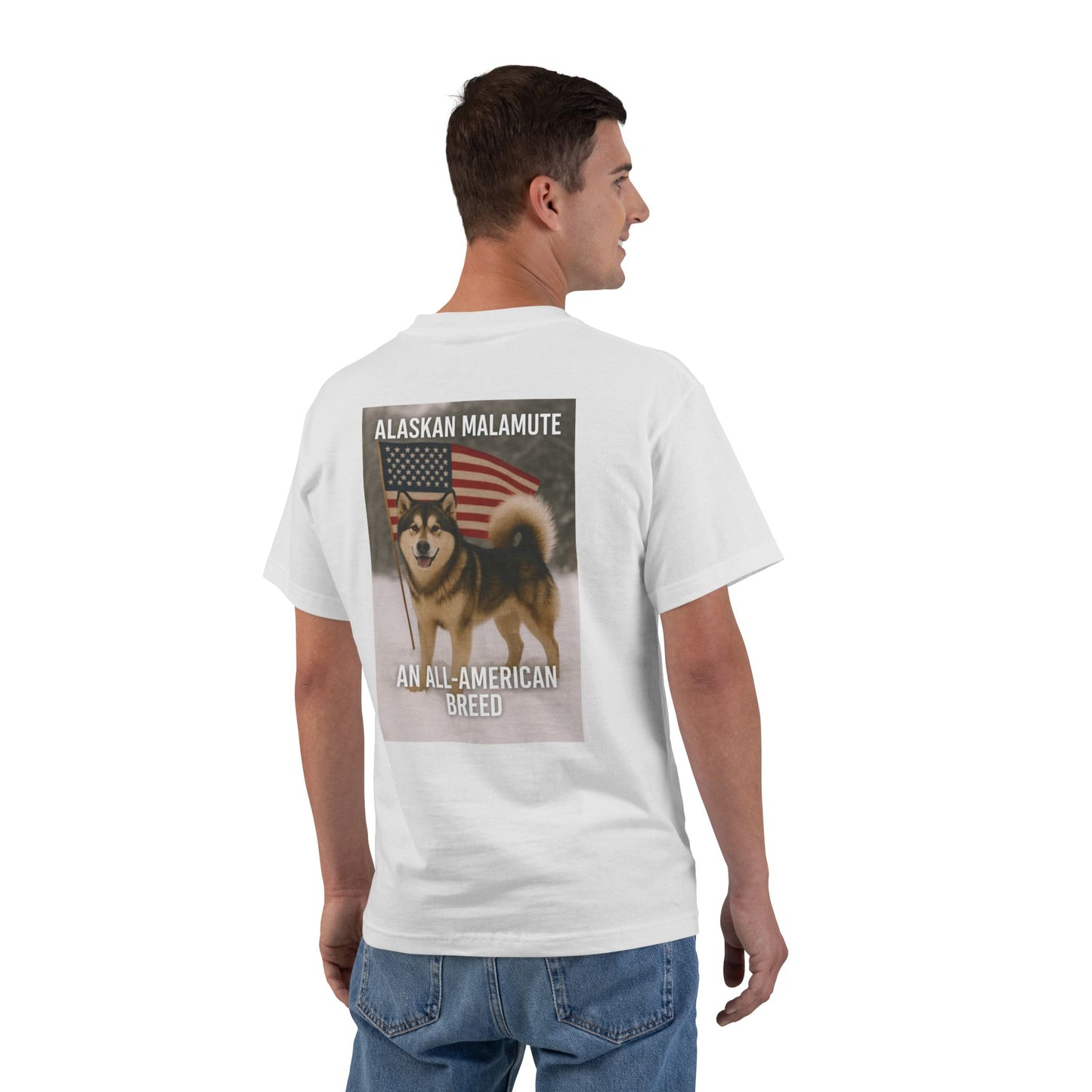 All-American Breed Men's Short-Sleeve Crewneck Tee