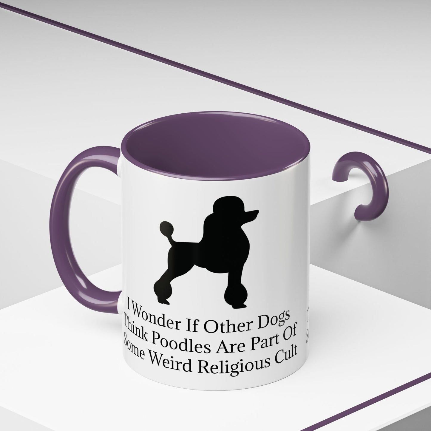 I Wonder 2-Tone Coffee Mug