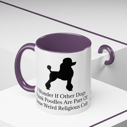 I Wonder 2-Tone Coffee Mug