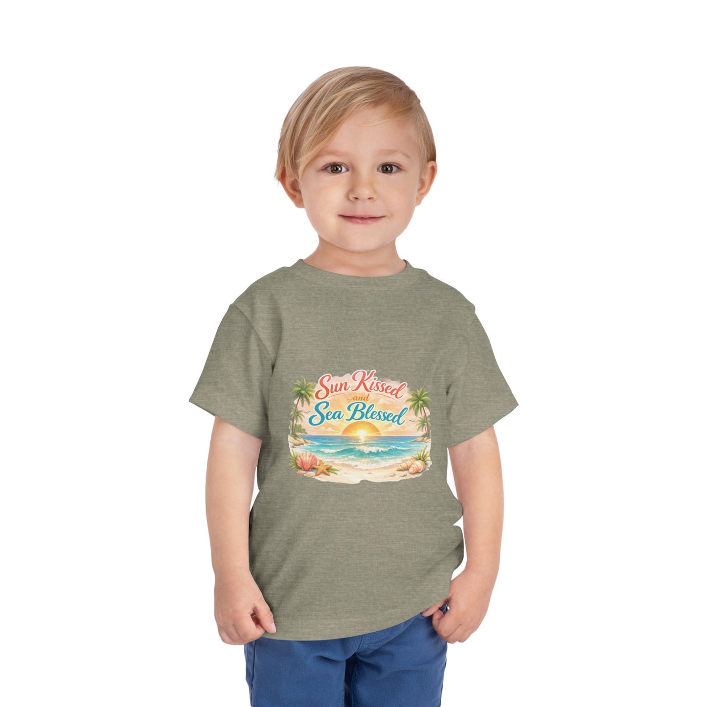 Sun Kissed Toddler Unisex Short Sleeve Crewneck Tee