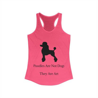 Not Dogs Women's Racerback Tank