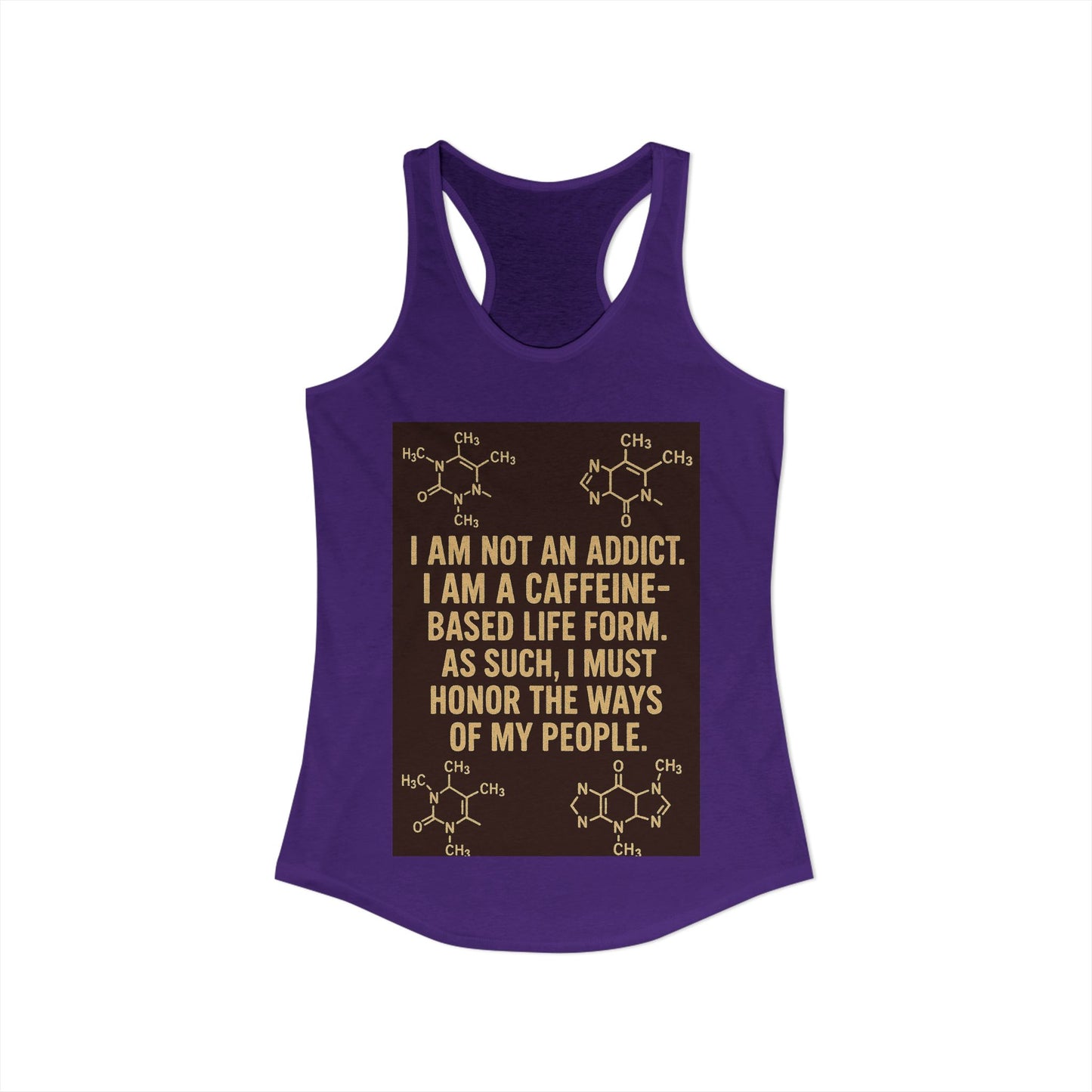 Not An Addict Women's Racerback Tank