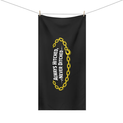 Always Hitched Mink-Cotton  Beach Towel