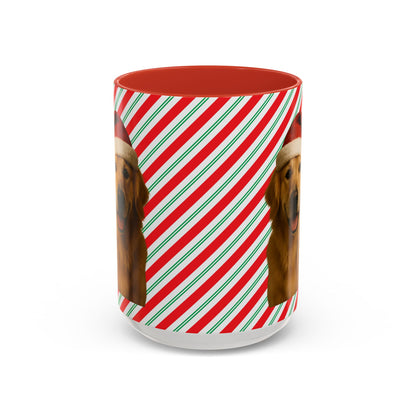 Santa Paws Golden 2-Tone Coffee Mug