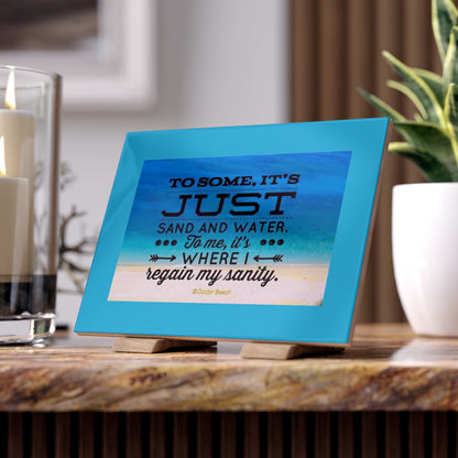 Dr. Beach Ceramic Photo Tile