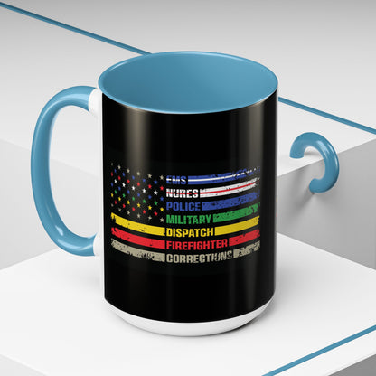 First Responder 2-Tone Coffee Mug
