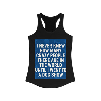Never Knew Women's Racerback Tank