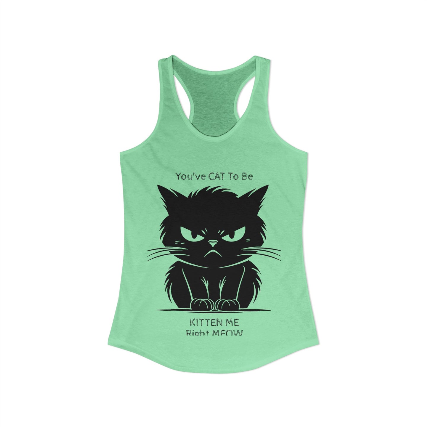 KITTEN Me Women's Racerback Tank