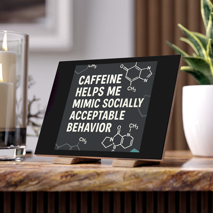 Socially Acceptable Ceramic Photo Tile