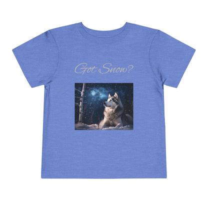 Got Snow? Toddler Unisex Short Sleeve Crewneck Tee