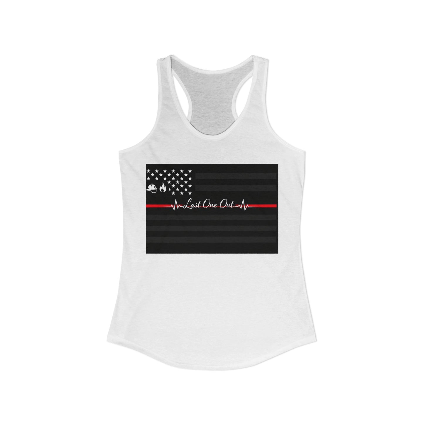 Thin Red Line Women's Racerback Tank