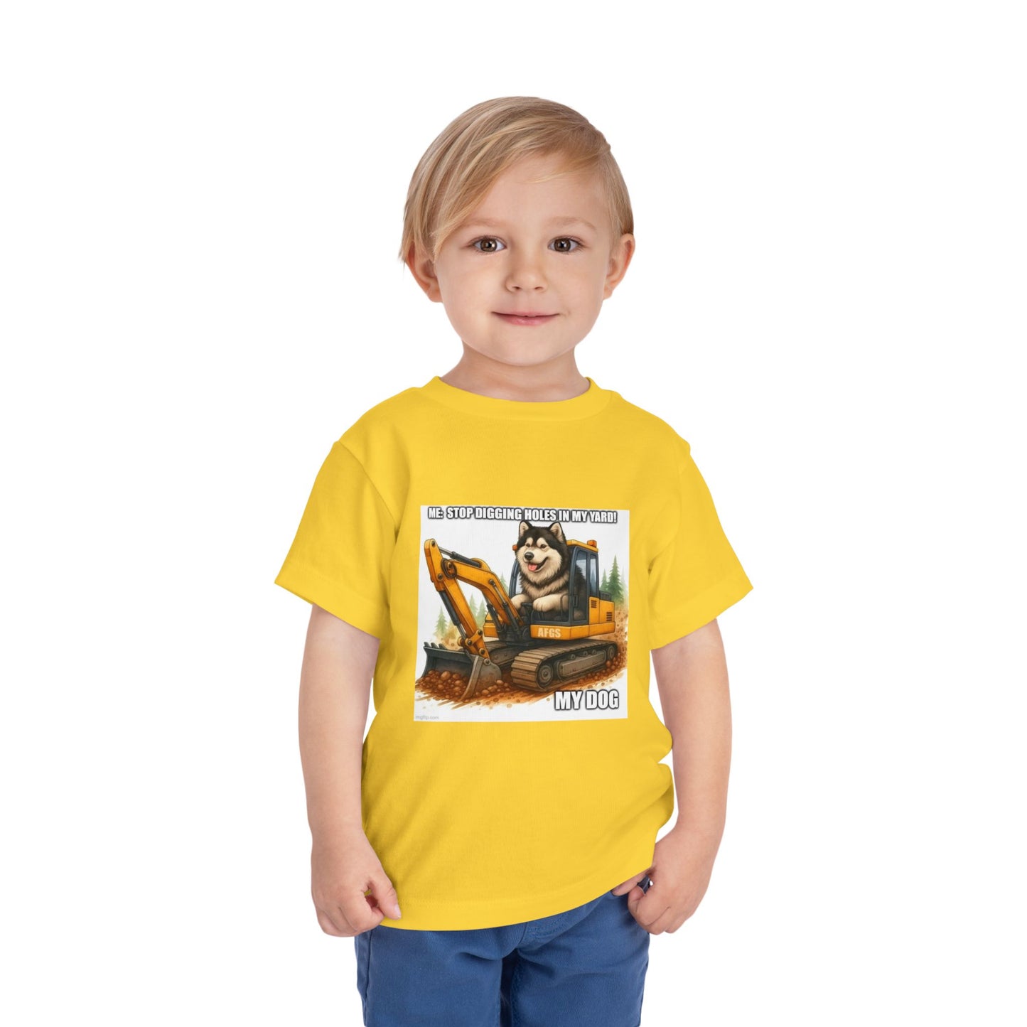 Digmaster 2000 Toddler Unisex Short Sleeve Crewneck Tee