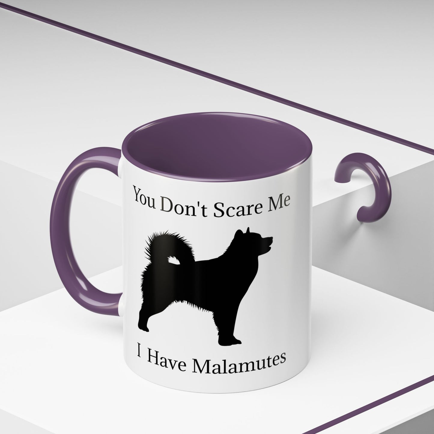 You Don't Scare Me 2-Tone Coffee Mug