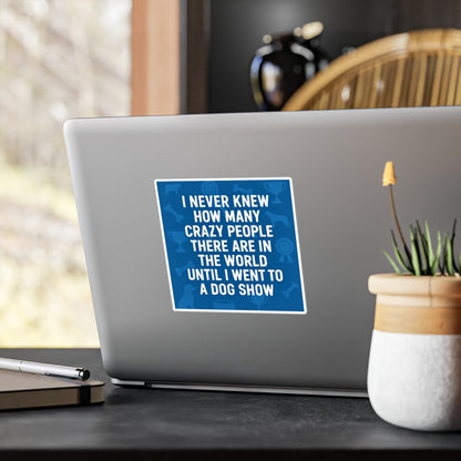 Never Knew Vinyl Decal