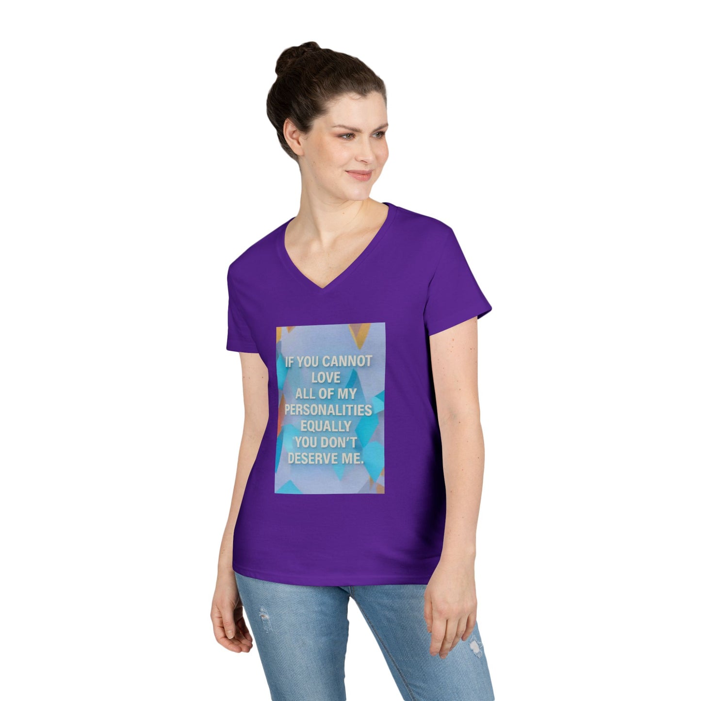 All Of My Personalities Women's V-Neck T-Shirt