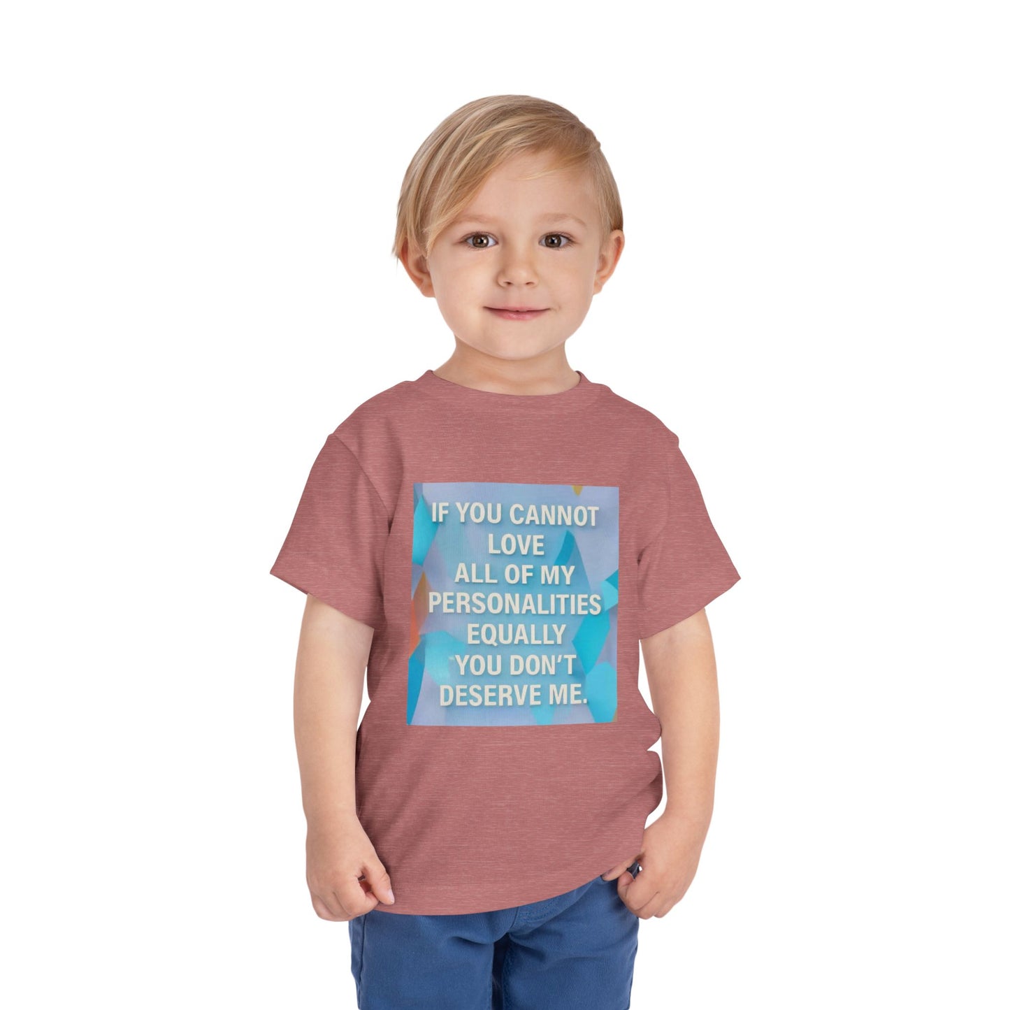All Of My Personalities Toddler Unisex Short Sleeve Crewneck Tee