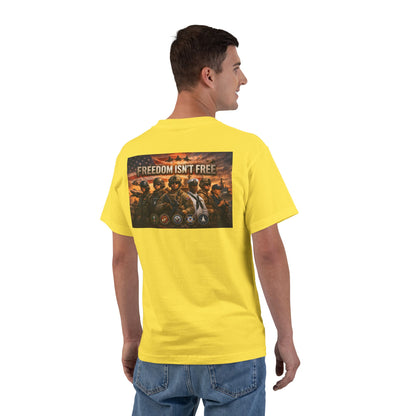 Freedom Isn't Free Men's Short-Sleeve Crewneck Tee