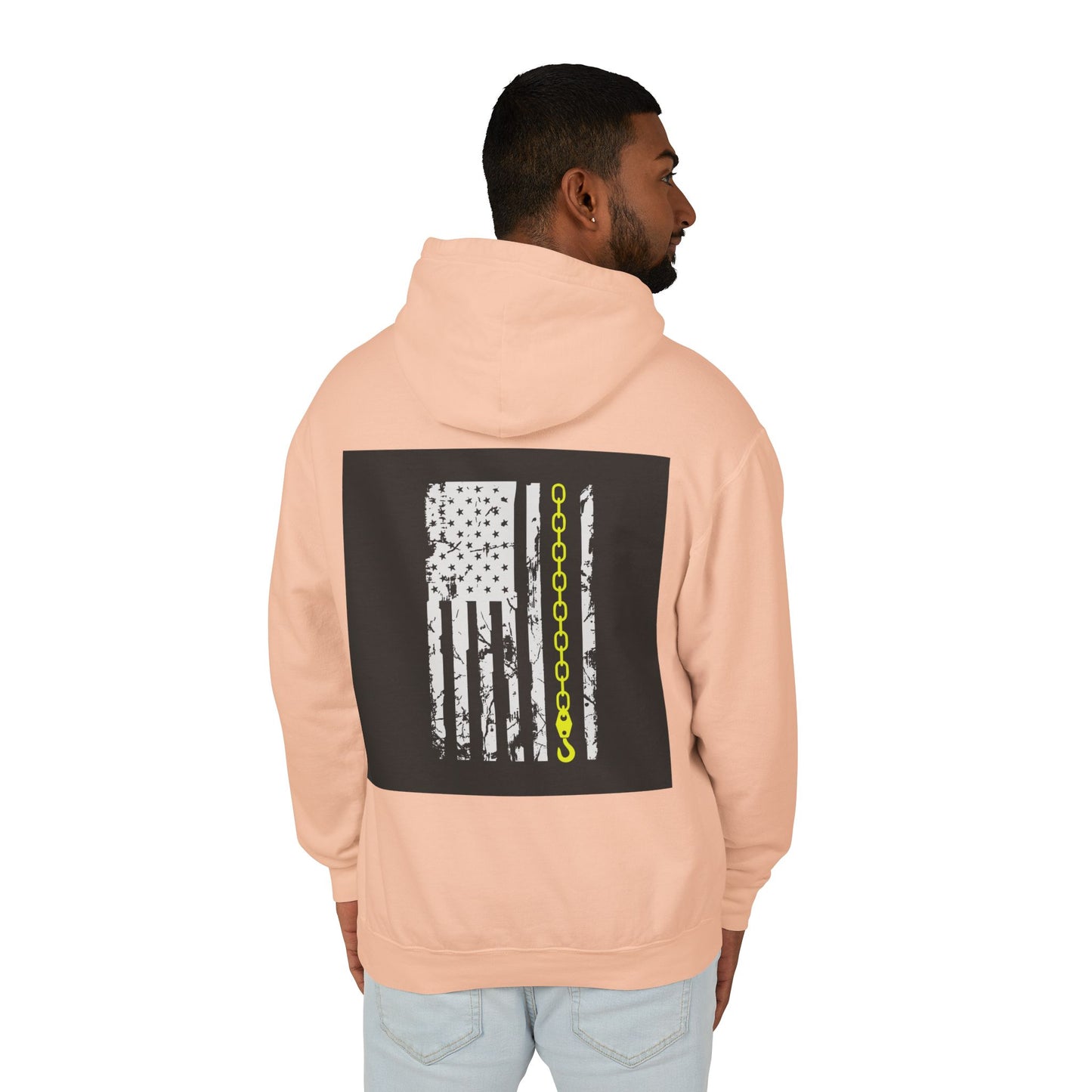 Thin Yellow Line Unisex Lightweight Hoodie