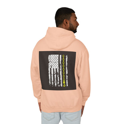Thin Yellow Line Unisex Lightweight Hoodie