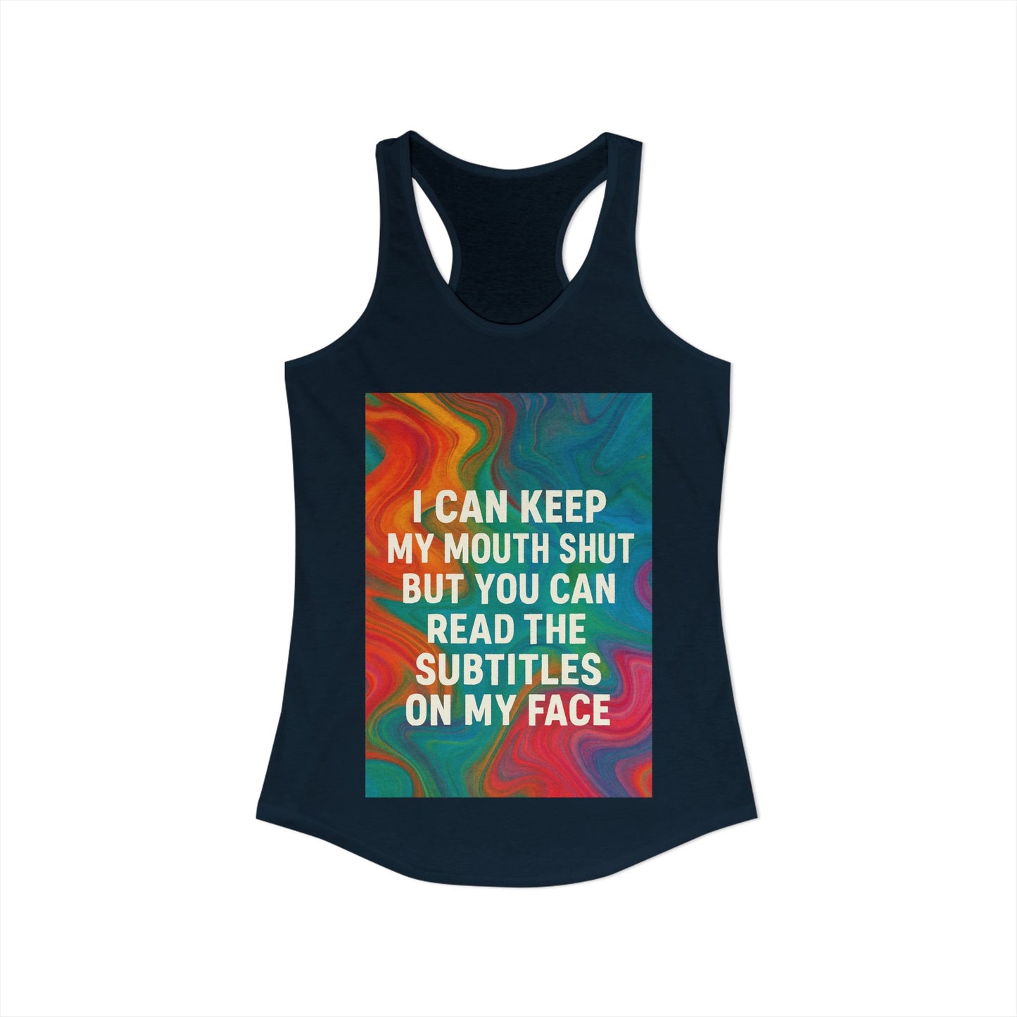 Subtitles Women's Racerback Tank