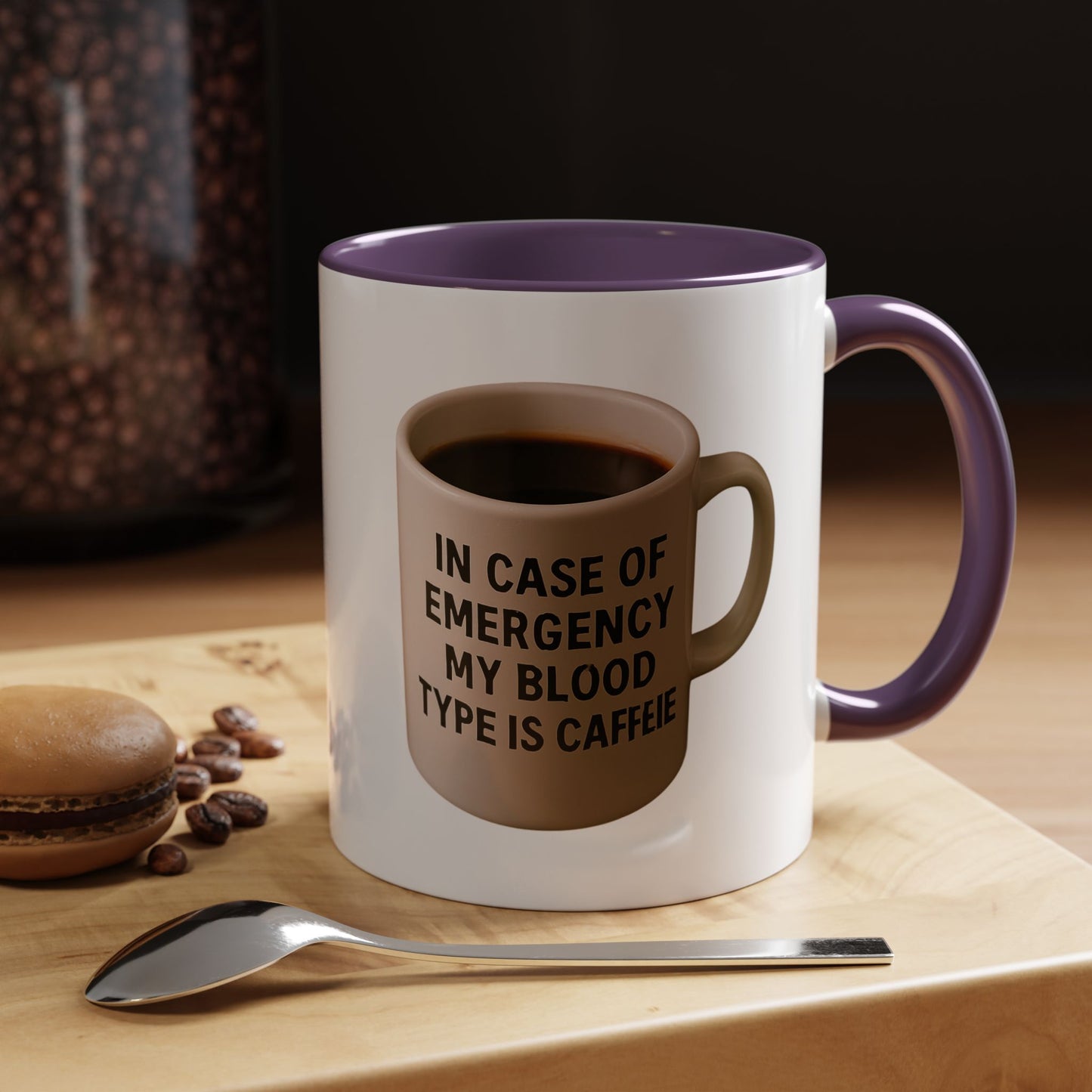 Blood Type 2-Tone Coffee Mug