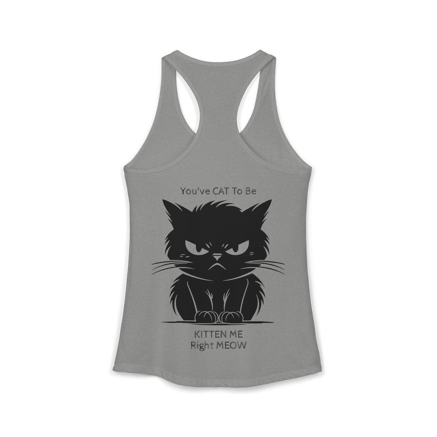 KITTEN Me Women's Racerback Tank