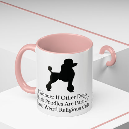 I Wonder 2-Tone Coffee Mug