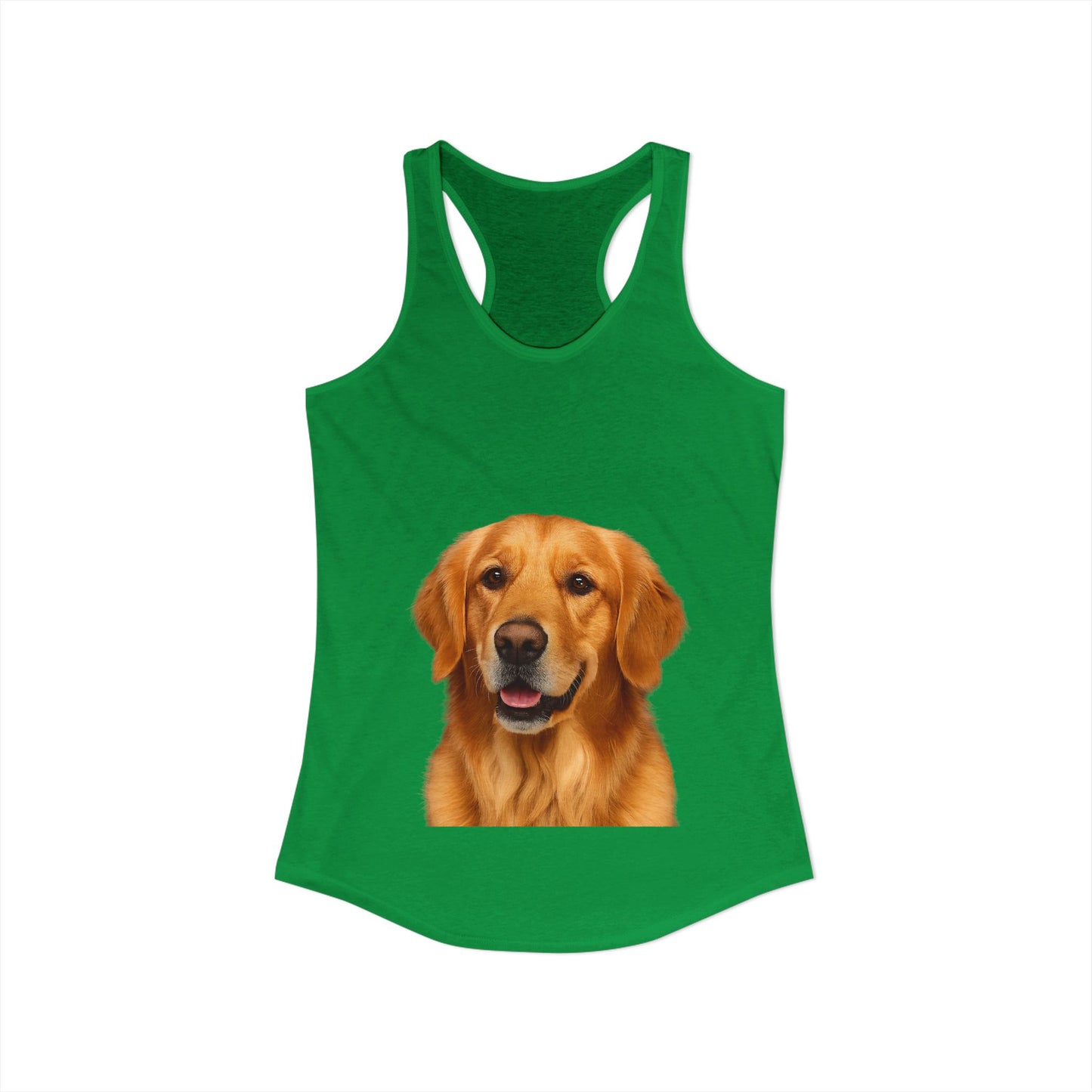 Golden Head Women's Racerback Tank