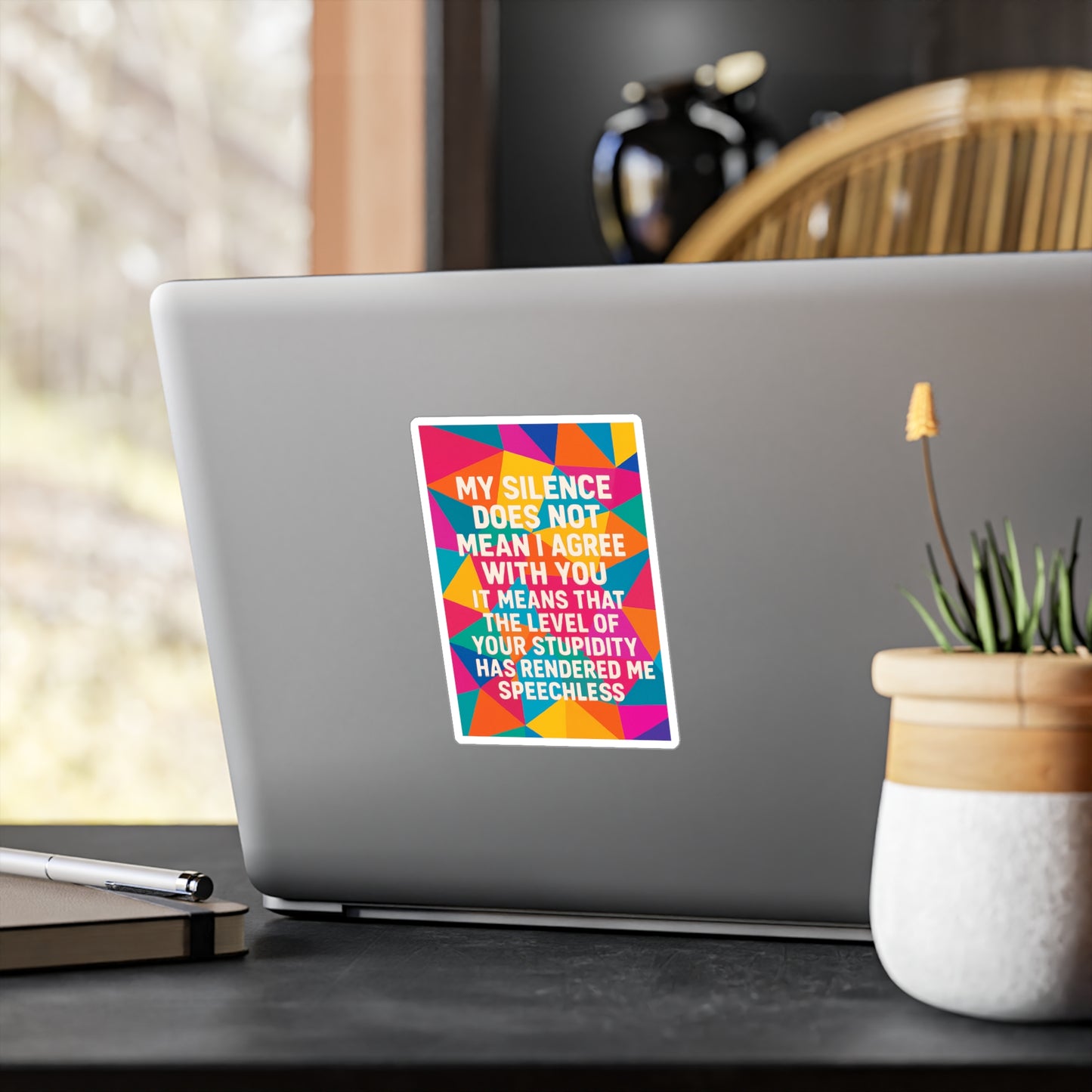Speechless Vinyl Decal