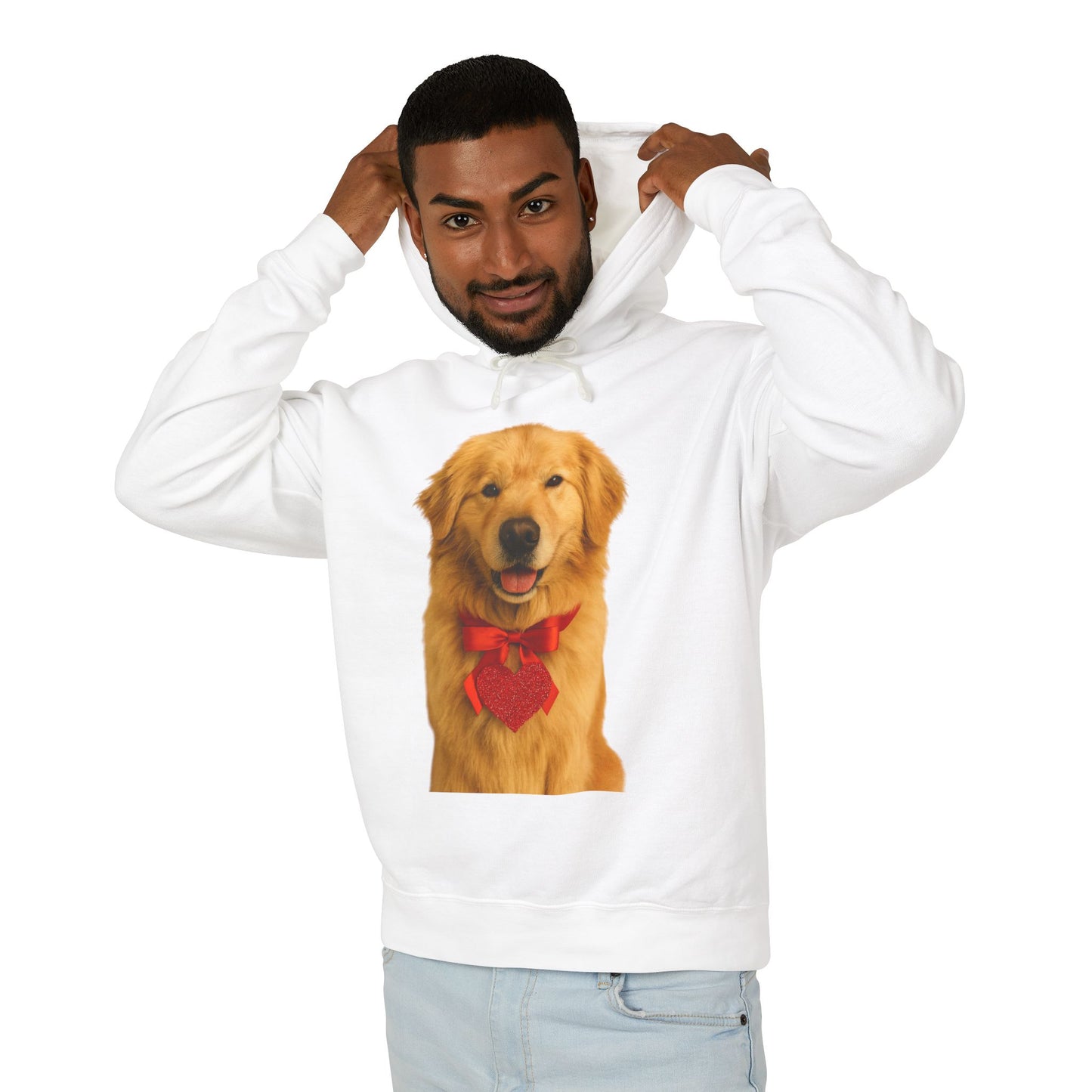 Cupid's Companion Golden Unisex Lightweight Hoodie