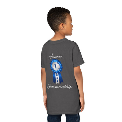 Junior Showmanship Youth Unisex Short Sleeve Crewneck Tee