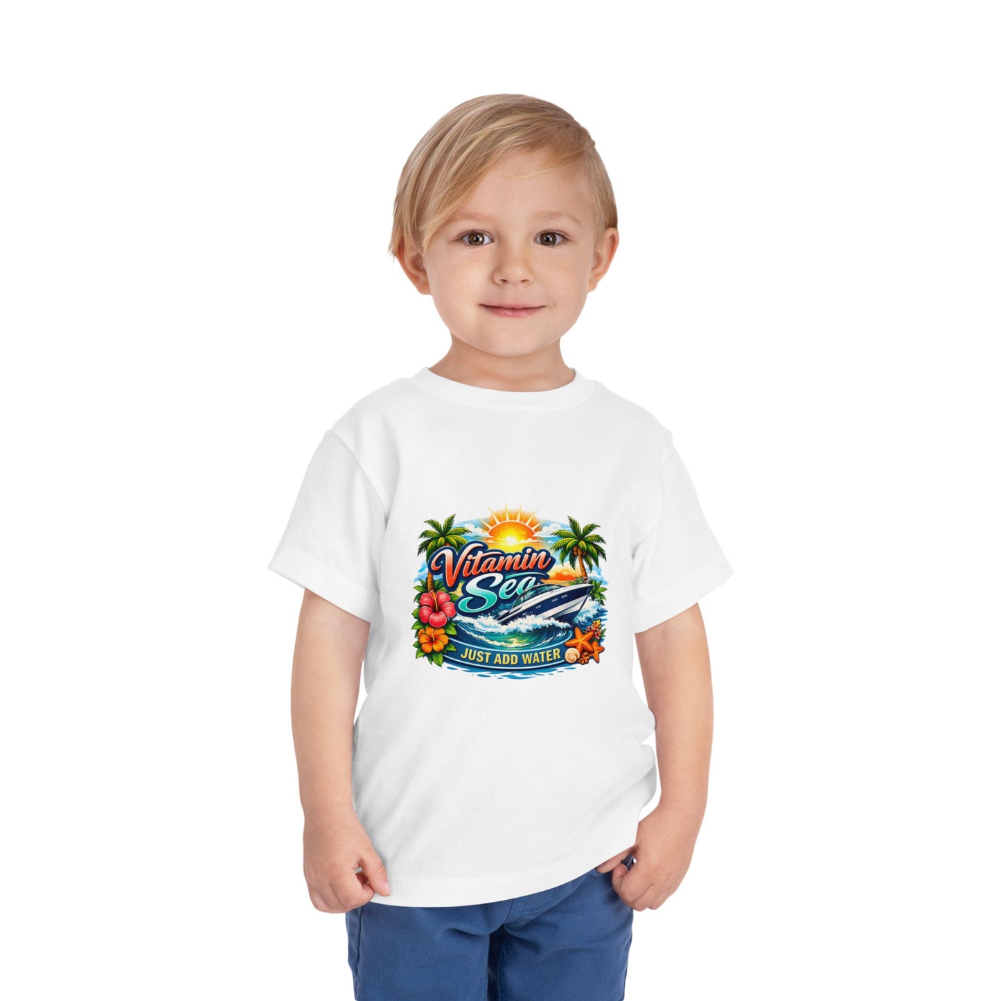 Vitamin Sea Toddler Unisex Short Sleeve Crewneck Tee