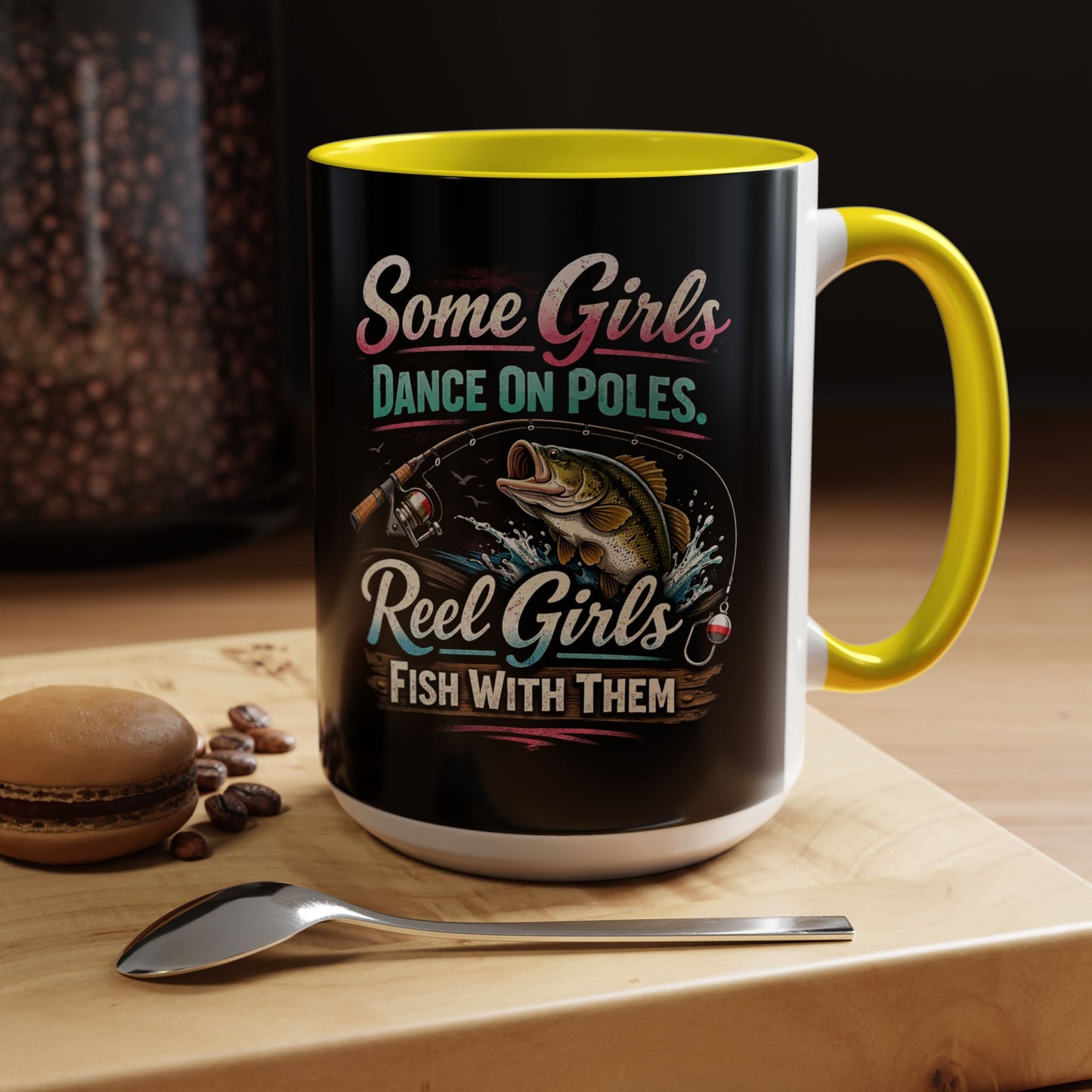 Reel Girls 2-Tone Coffee Mug