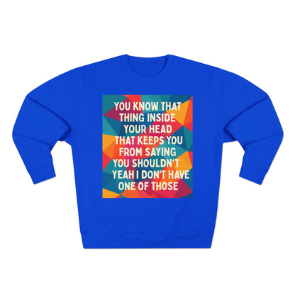 No Filter Unisex Crewneck Sweatshirt