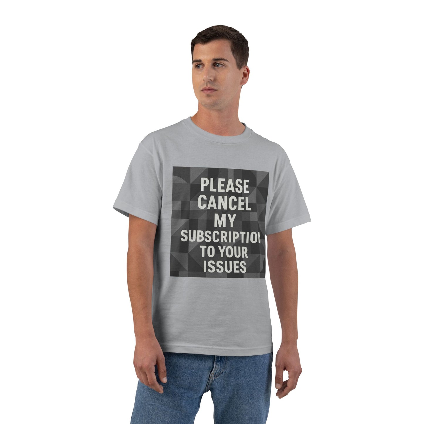 Cancel My Subscription Men's Short-Sleeve Crewneck Tee