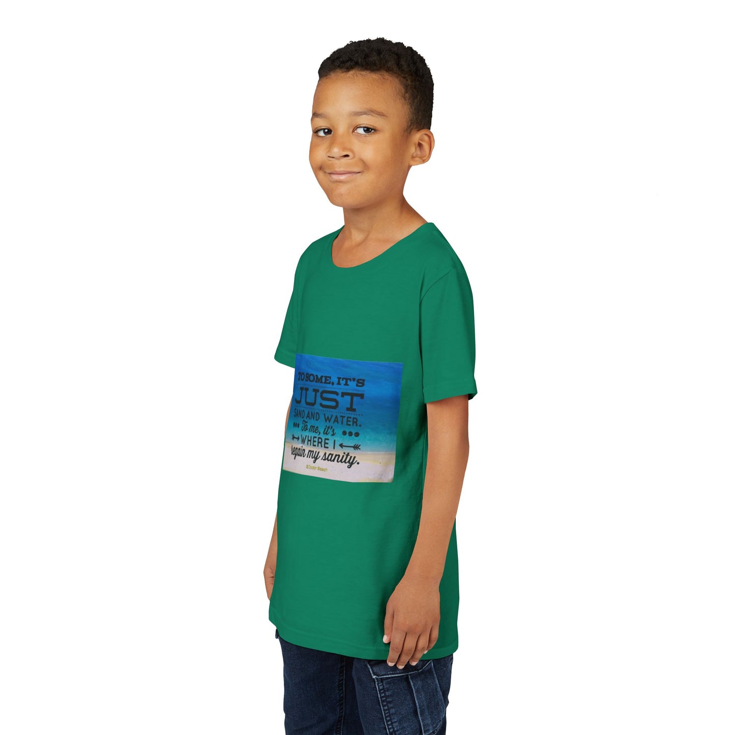 Dr. Beach Youth Unisex Short Sleeve Crewneck Tee