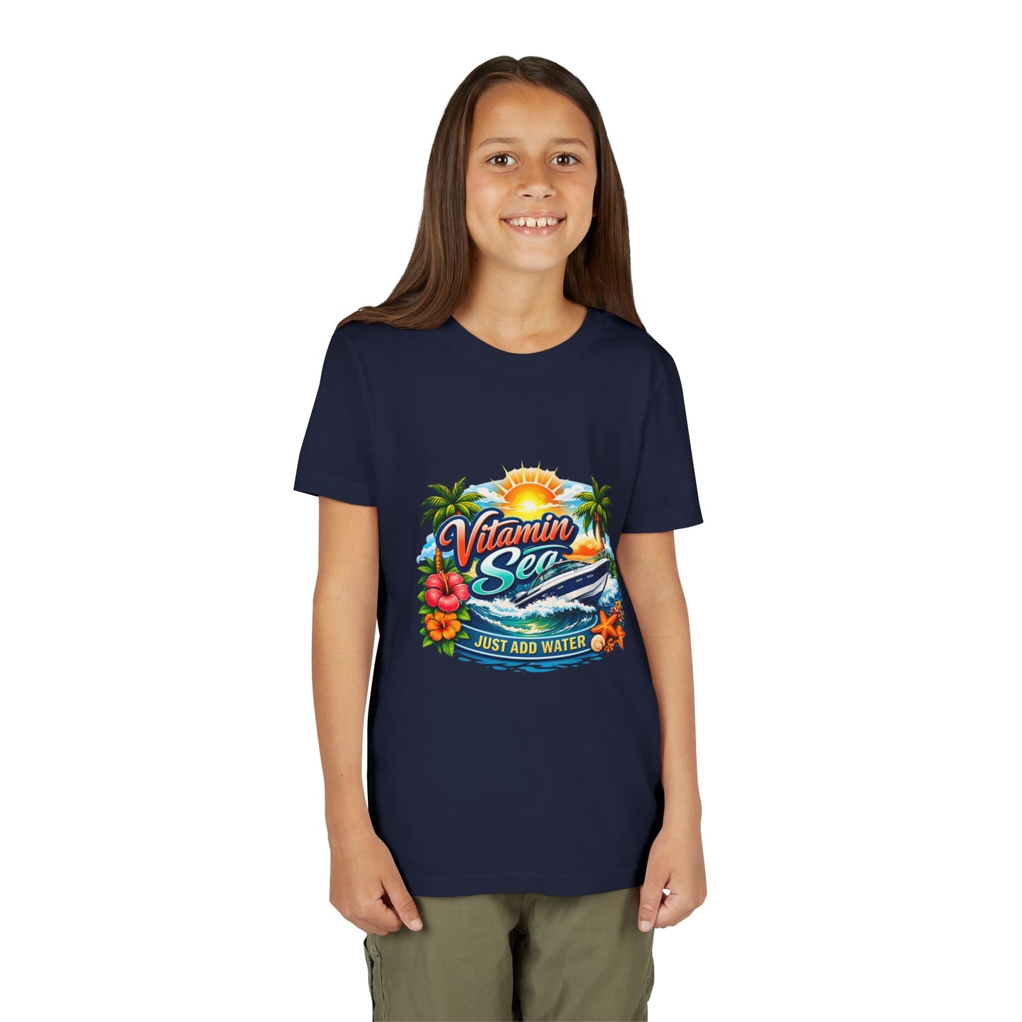 Vitamin Sea Youth Unisex Short Sleeve Crewneck Tee