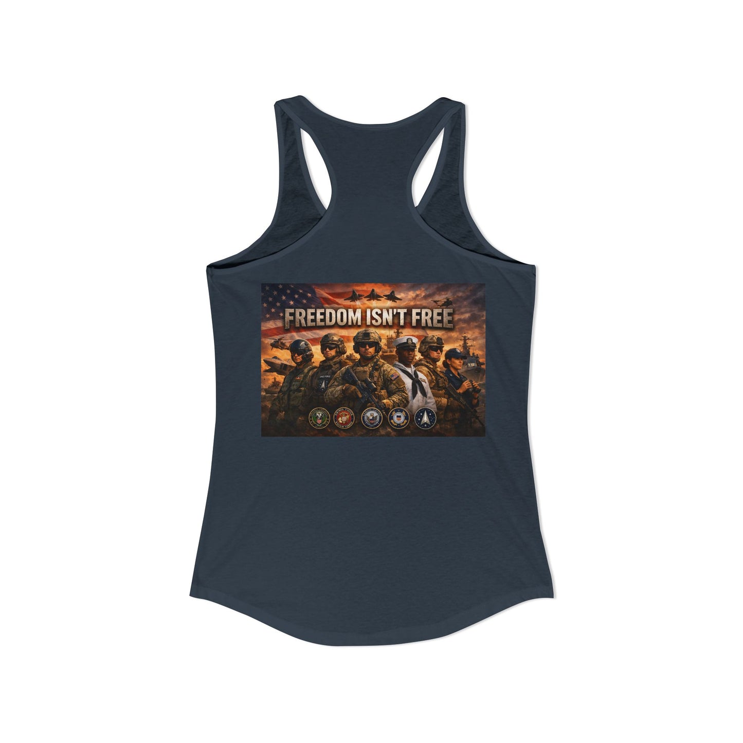 Freedom Isn't Free Women's Racerback Tank