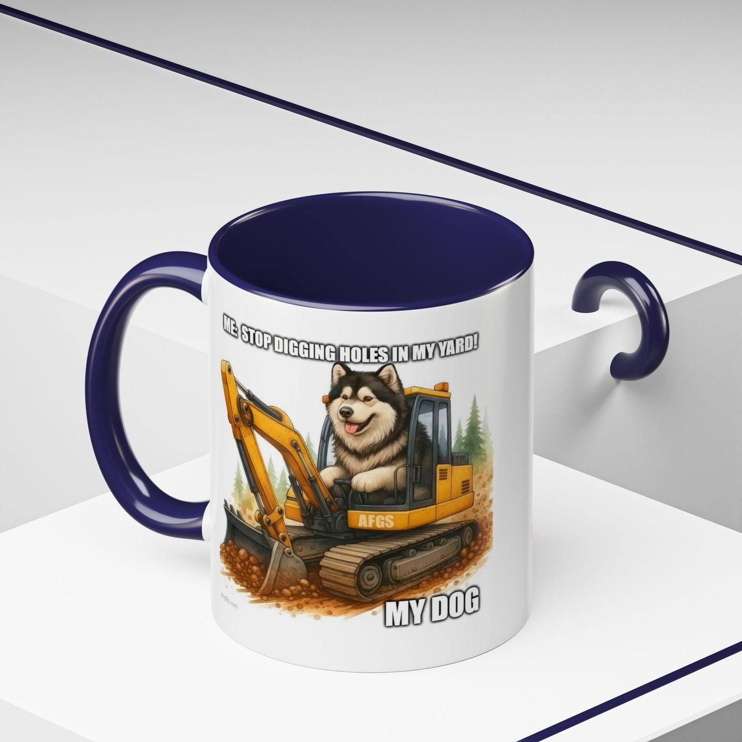 Digmaster 2000 2-Tone Coffee Mug