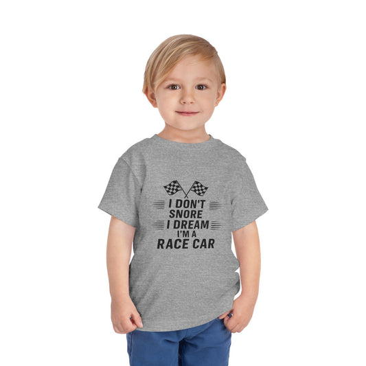 I Don't Snore Toddler Unisex Short Sleeve Crewneck Tee