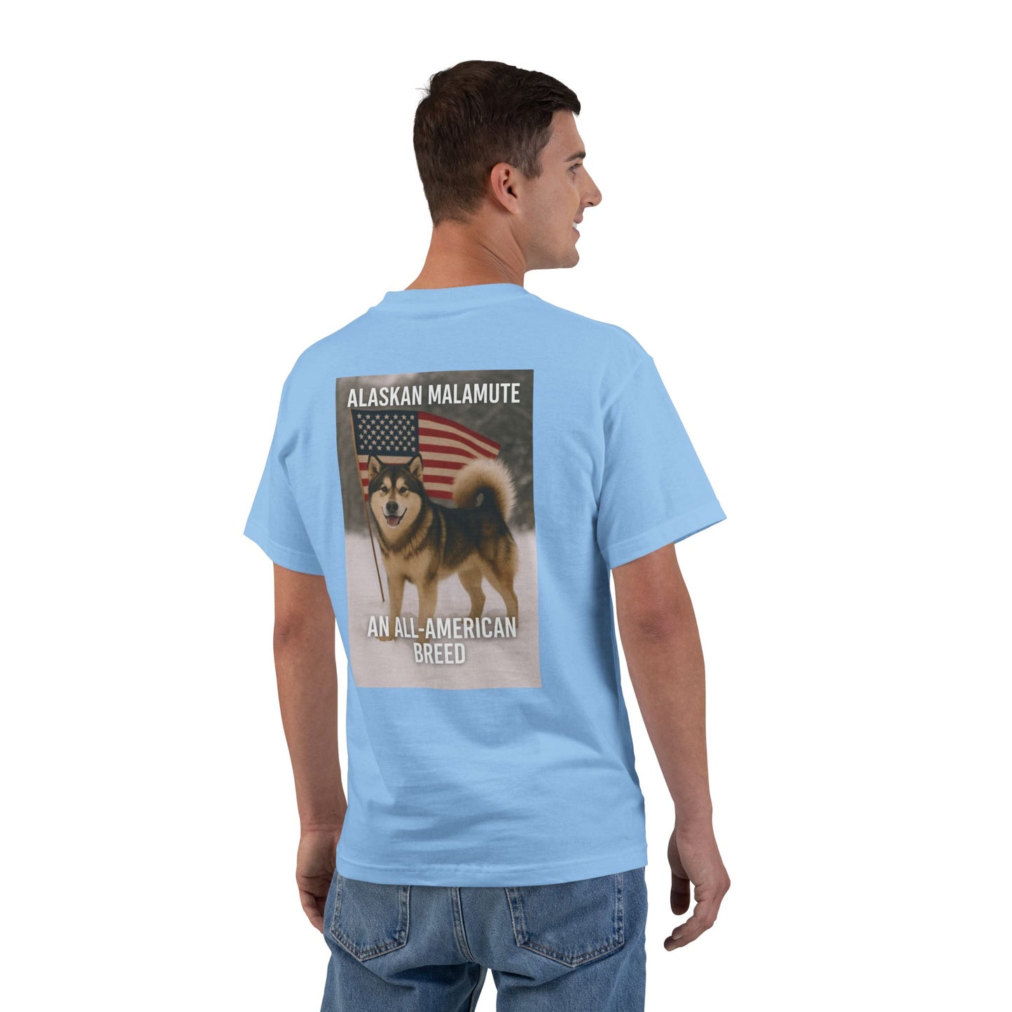 All-American Breed Men's Short-Sleeve Crewneck Tee