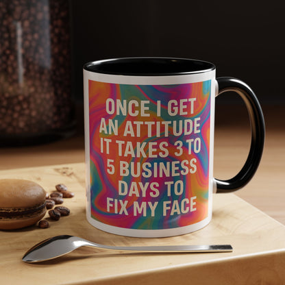 Fix My Face 2-Tone Coffee Mug