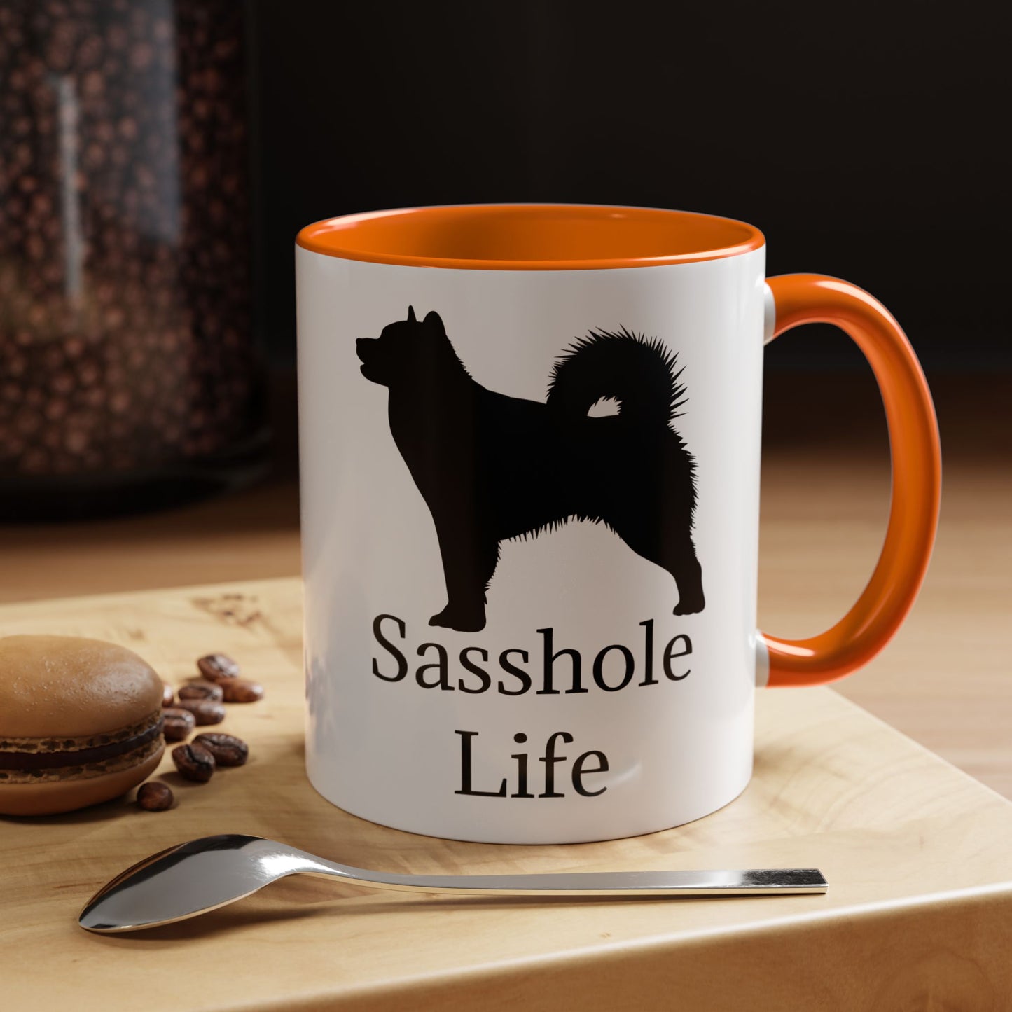 Sasshole Life 2-Tone Coffee Mug