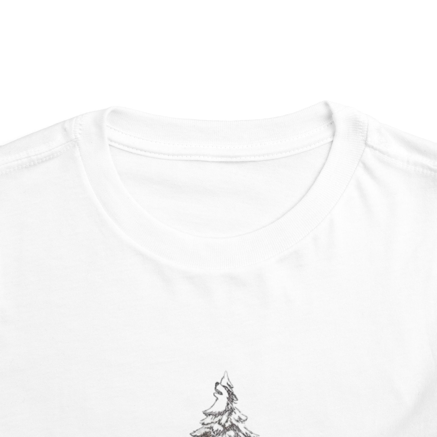 Happy Howl-idays Toddler Unisex Short Sleeve Crewneck Tee