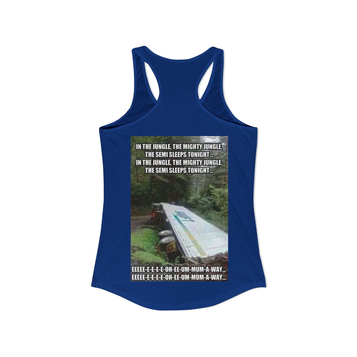 Semi Sleeps Women's Racerback Tank