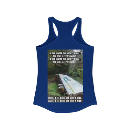 Semi Sleeps Women's Racerback Tank