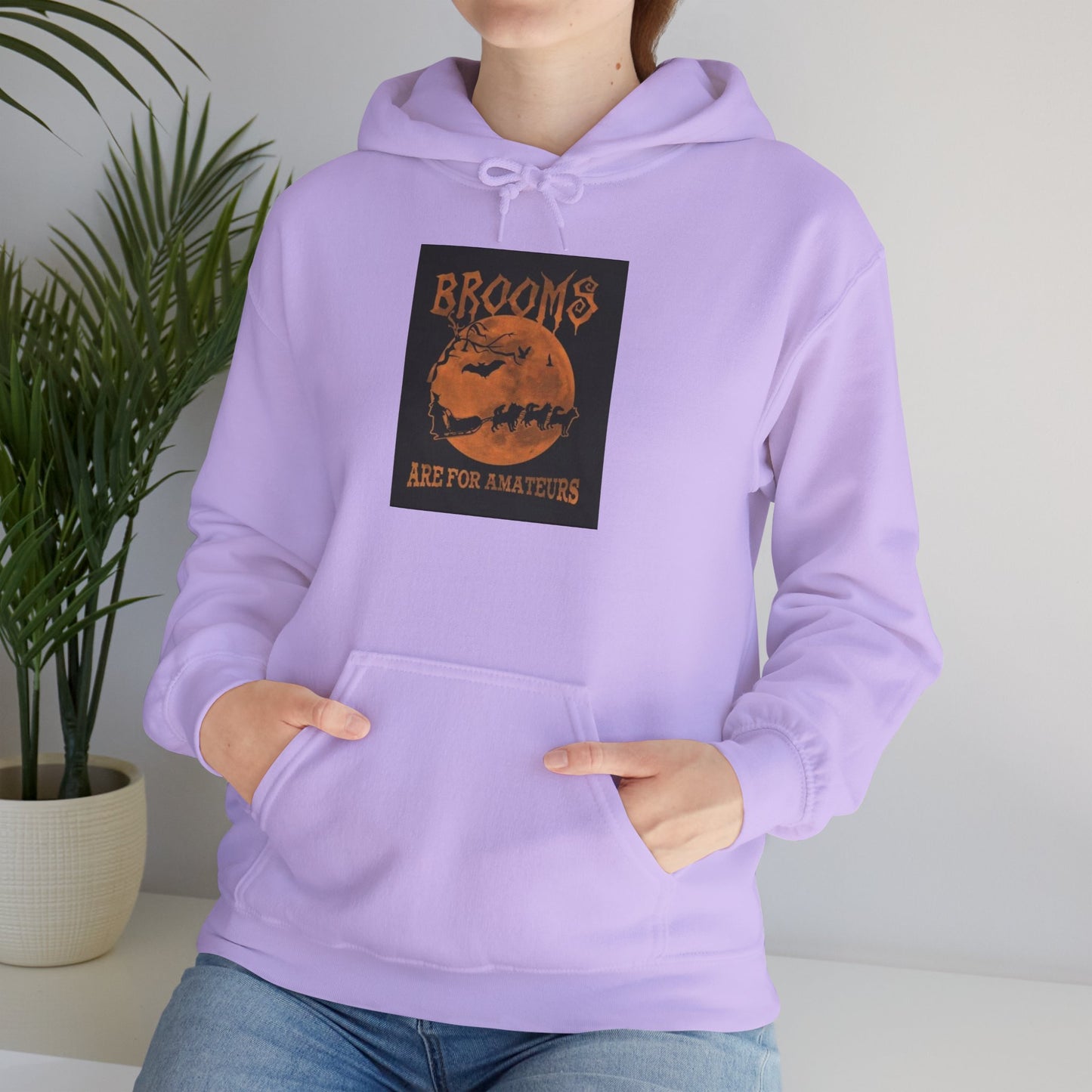 Brooms Are For Amateurs Unisex Hoodie