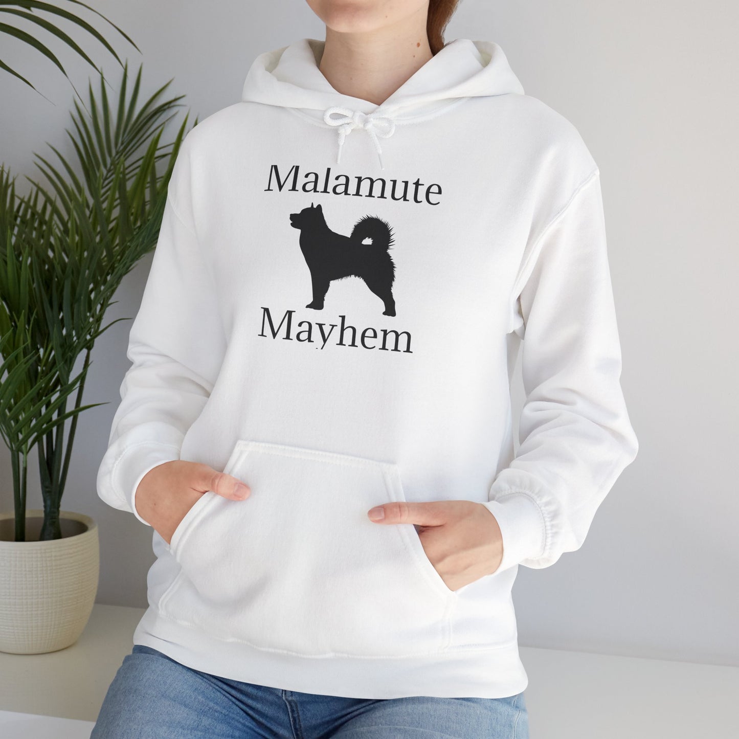 Malamute Mayhem Unisex Hoodie