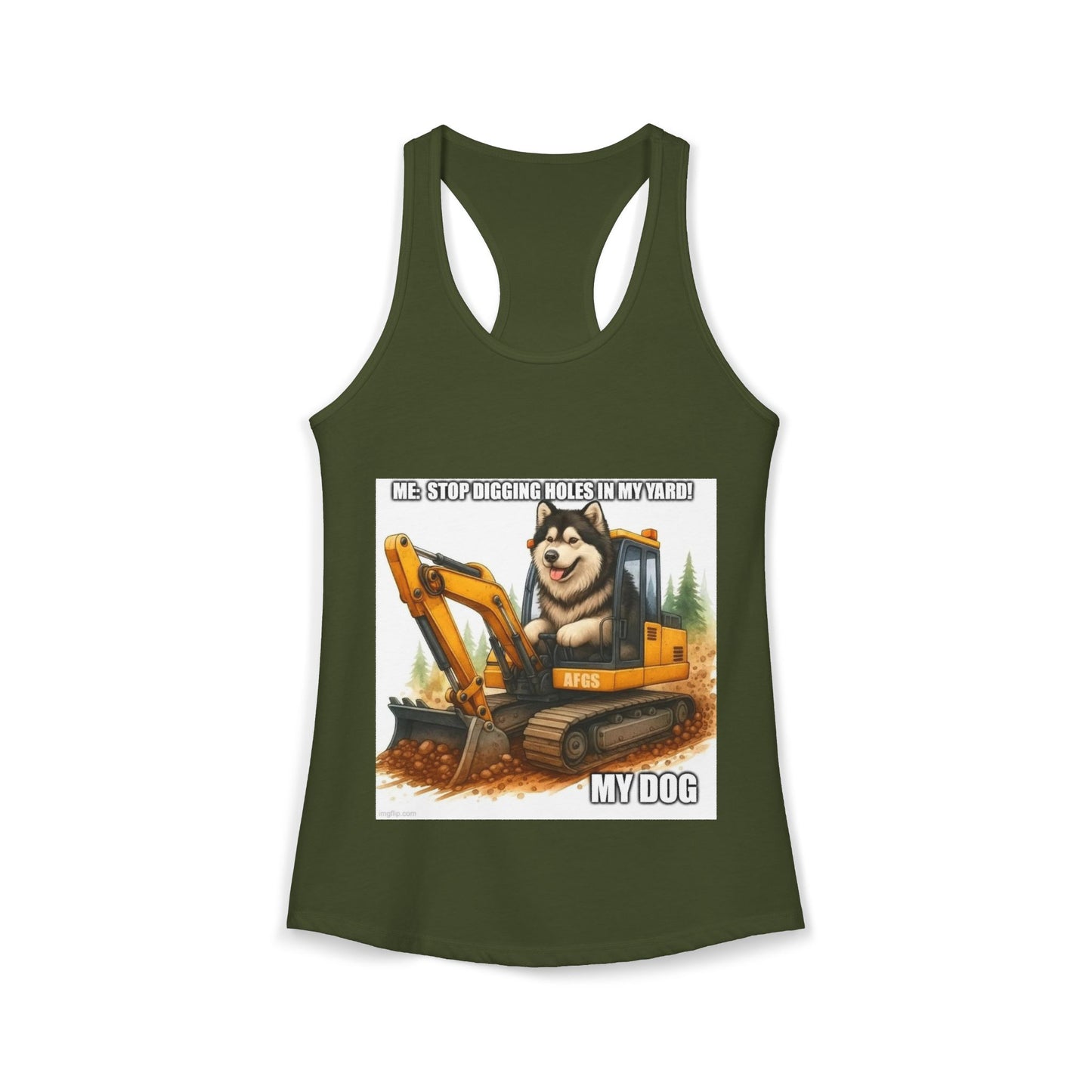 Digmaster 2000 Women's Racerback Tank
