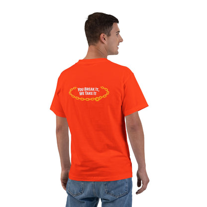 You Break It Men's Short-Sleeve Crewneck Tee